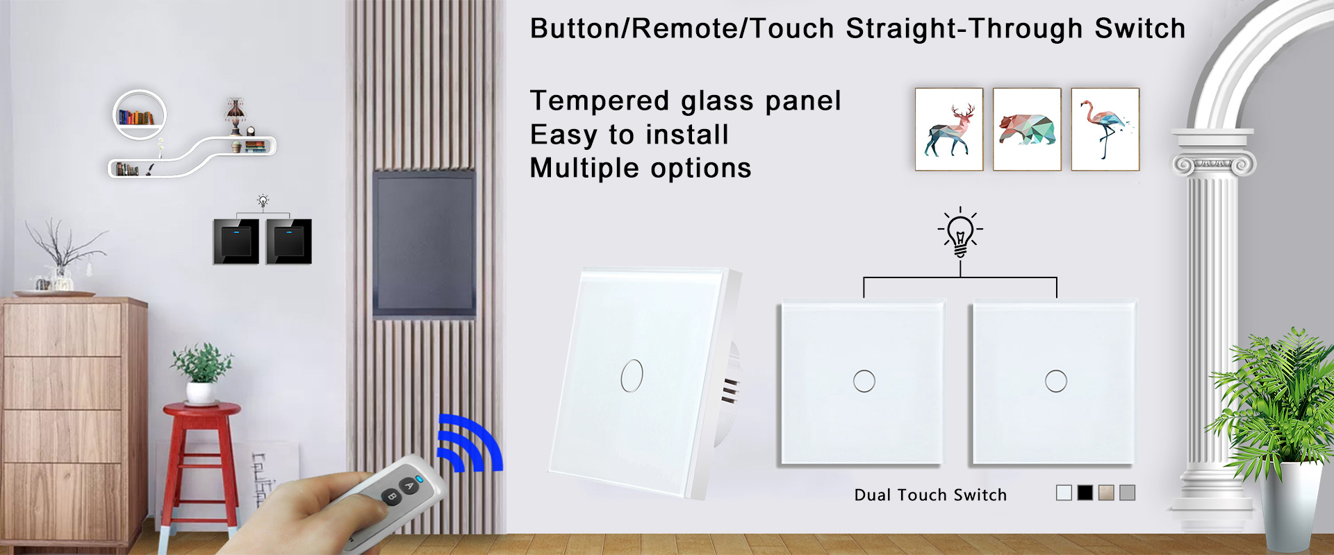 Qualité Interrupteur tactile usine