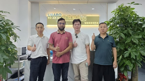 Latest company news about Bangladeshi friends came to the factory for cooperation and negotiation