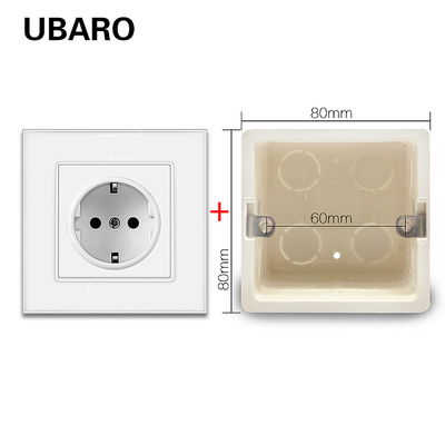 良い価格 135g 壁電源ソケット 16A スクエア 底 USBタイプC 壁電源ソケット ボックス オンライン