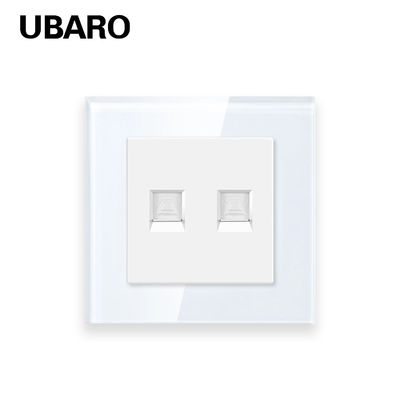 Un buen precio. Panel de vidrio templado con conexión de doble cable RJ11 En línea