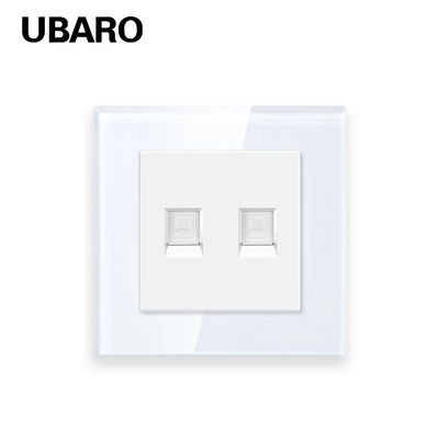 Un buen precio. Adaptado a medida RJ45 Dual Cable Socket Plug Switch Accesorios Kit Cat6 1000M Velocidad de Internet En línea