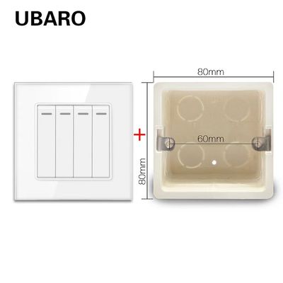 Καλή τιμή. 10A Κεραμίδι φωτισμένο Rocker διακόπτη Νικελωμένα τερματικά Suqare φωτισμένο διακόπτη Διαδικτυακά