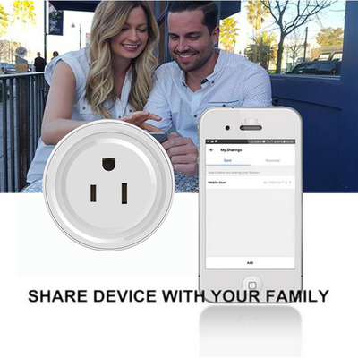 良い価格 パワーストライプ WIFI スマートソケット USタイマー機能 スマート電気プラグ Wifi オンライン