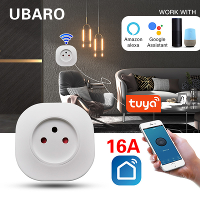 良い価格 イスラエル 標準 スマート ウォール プラグ WIFI グーグル スマート プラグ タイマー付き オンライン