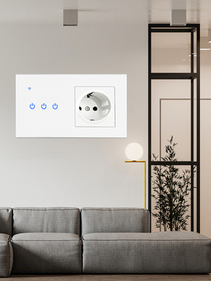 良い価格 スマートLEDライトスイッチソケット 組み合わせ スマートライフのためのゴールドソケットとライトスイッチ オンライン