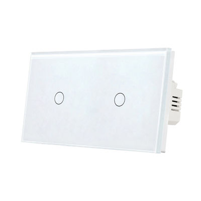 Ein guter Preis. 157 TYP EU AU Standard Touch Light Schalter 2 Gang Smart Home Schalter 60Hz Im Internet
