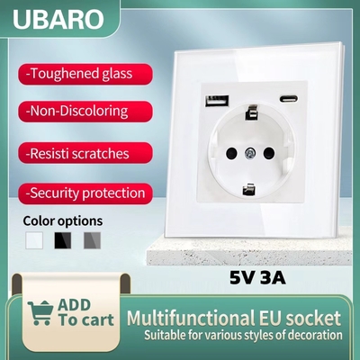 良い価格 タイプC USBポート電気ソケット110-240VAC 50/60Hz入力電圧ディストリビューター オンライン