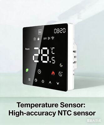 Bom preço. Termostato inteligente com faixa de temperatura de 5 ℃ a 40 ℃ Tensão de alimentação AC90-240V e precisão de ± 1 ℃ para controle preciso do clima Em linha