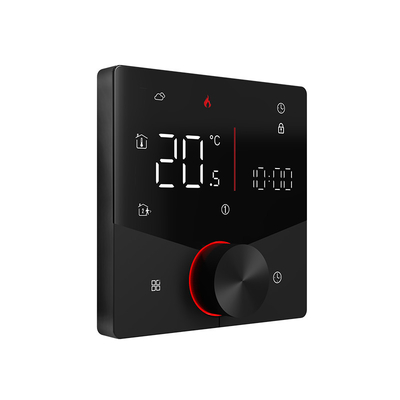 Καλή τιμή. Έξυπνος θερμοστάτης με 16A και 0,5℃ Ακρίβεια ελέγχου θερμοκρασίας WiFi αφής LED Ενσωματωμένο πόμολο οθόνης Θέρμανση δαπέδου Διαδικτυακά