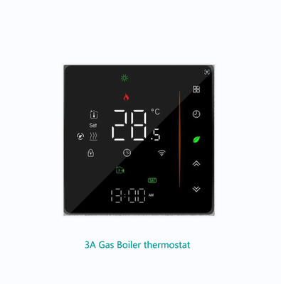 good price Tuya WI-FI Smart Gas Boiler 3A Thermostat Temperature Controller Programmable Touch / Mobile APP/ Voice Control Compatible With Alexa/Google Homeor Central Heating With Temperature Calibration online
