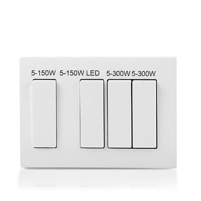 Bom preço. Switch de botão de gangue 5-150W LED e energia de saída de 5-300W para qualquer aplicativo Em linha