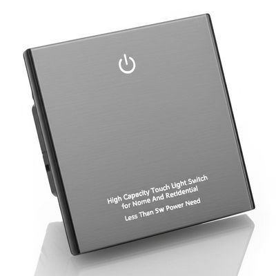Ein guter Preis. Touch-Lichtschalter mit hoher Kapazität für Zuhause und Privathaushalte. Maximale Last 1000 W, weniger als 5 W Strombedarf Im Internet