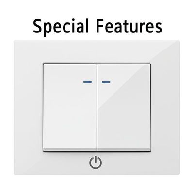 Goede prijs. Speciale functies Touch-Control Switch voor 2Gang-knoppen en aanraakbediening Online