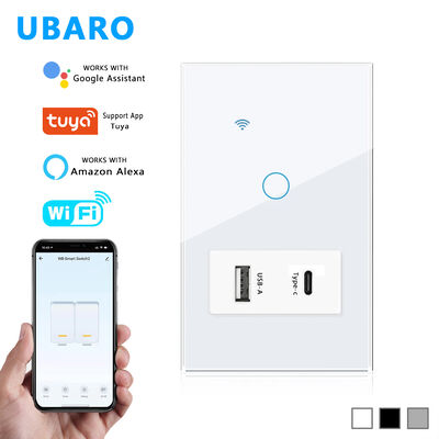 Καλή τιμή. Tuya Wi-Fi Smart Switch Socket Συνδυασμός με λειτουργία χρονισμού φωνητικού ελέγχου και Wi-Fi 2,4 GHz για οικιακό γραφείο και ξενοδοχείο Διαδικτυακά