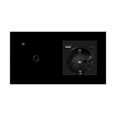 good price Socket Accessories with 100000 Times Life ABS+PC Shell Material and 60mm Installation Hole Spacing for Electrical Connections online