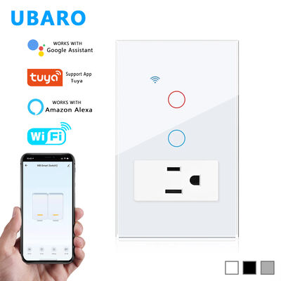 Un buon prezzo. Smart Switch e presa con controllo vocale della corrente nominale da 10 A e controllo APP mobile per casa e ufficio In linea