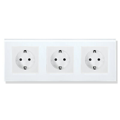 Un bon prix. Interrupteur et prise électrique UBARO avec puissance nominale de 3 500 W, courant 10 A/16 A et conducteur en bronze phosphoreux pour des performances fiables. En ligne