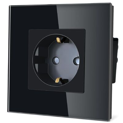 Un bon prix. Prise d'interrupteur murale UBARO 86 × 86 × 35 mm avec puissance nominale de 3 500 W et garantie de 3 ans En ligne